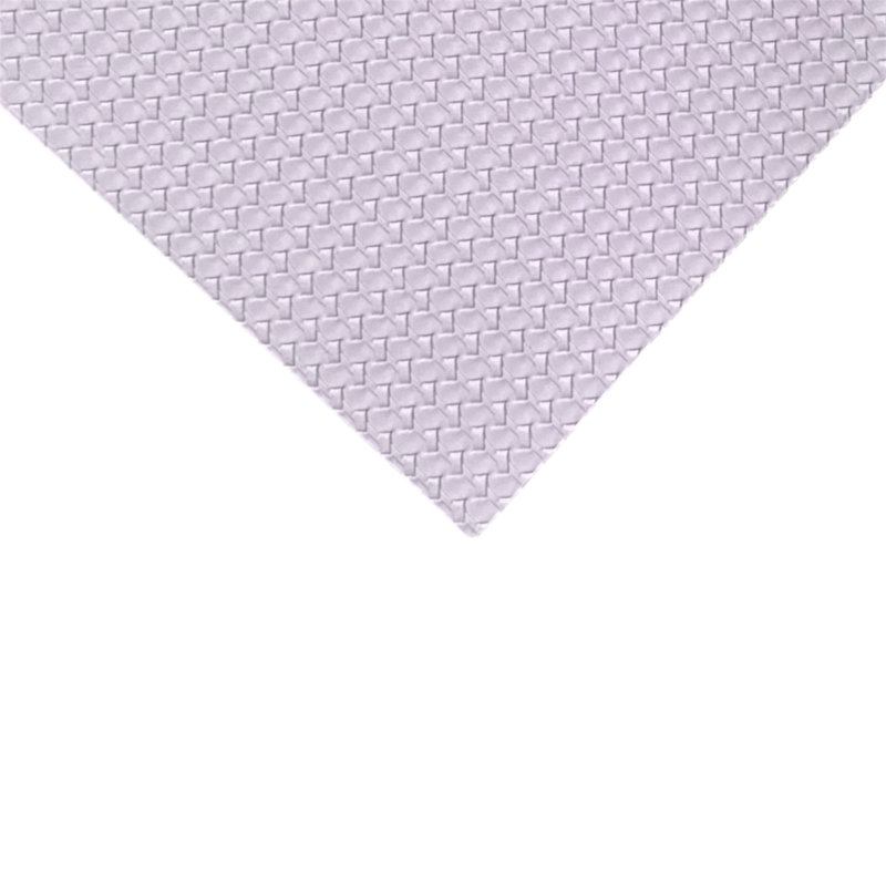  Ensemble de napperons rectangulaires réversibles en similicuir 12 po x 18 po Montclair, Lilac
