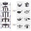 Metal Rectangle Free Standing Pot Rack