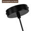 1 - Light Matte Black Cylinder Pendant
