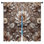 Rideaux de fenêtre complexes à motif floral et obscurcissant - 2 panneaux