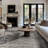 Contemporary Distressed Geometric Area Rug-651843581
