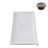 60 in. x 32 in. Alcove Acrylic Shower Base in Glossy White With Center Drain, Drain Included-115227515