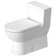 Duravit Starck 3 One-Piece Toilet With Seat Toilet Single Flush White (Seat Included)