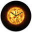 Jexiel Glass Wall Clock