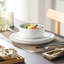  36 Piece Porcelain China Dinnerware Set - Service for 12