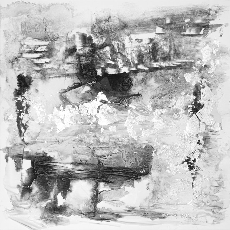 Travertine III by Scherrer Finch - Wrapped Canvas Painting, 122cm H x 122cm W