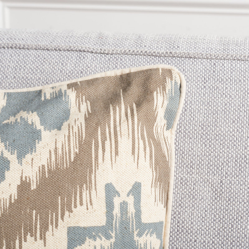 Housse de coussin Josh, 18 po x 18 po, Bleu poudre