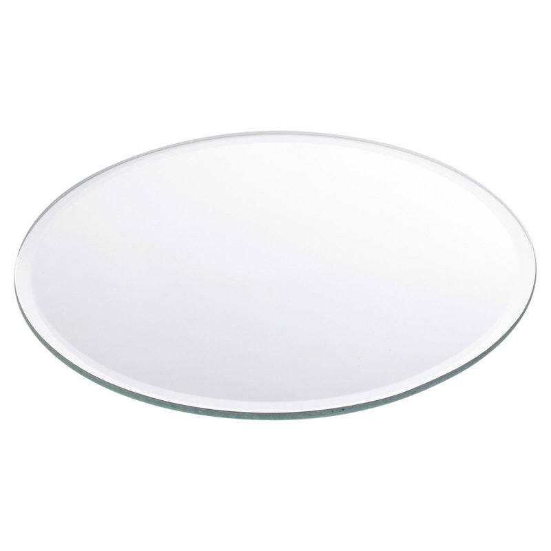 Glass Decorative Plate 1, 0.5cm H x 10cm W x 10cm D