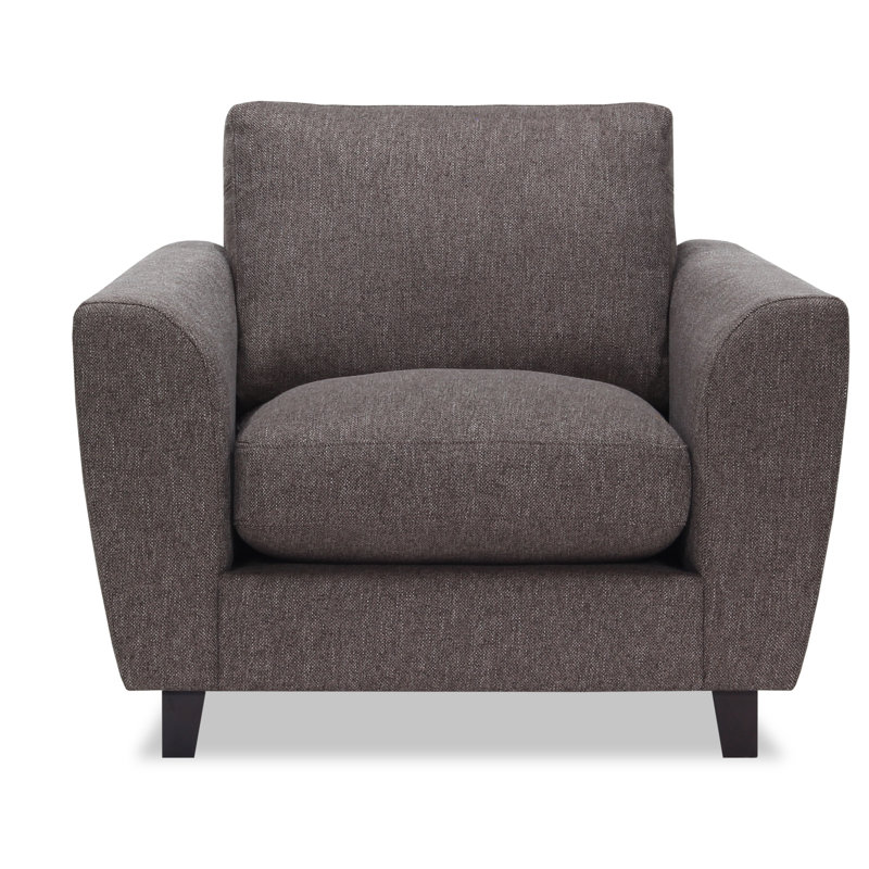 Muddathir Upholstered Armchair, Degas Brown