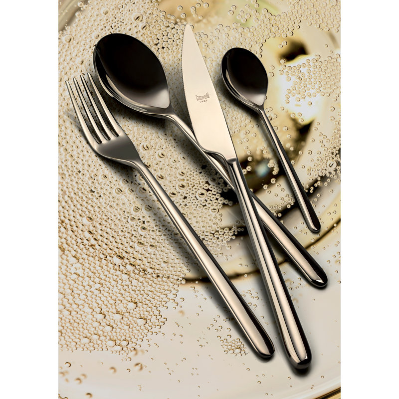 Linea 2 Piece Stainless Steel Hostess Set