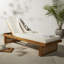 Merit Outdoor Teak Chaise Lounge