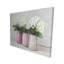 Fleurs d'hortensia dans des vases roses - Nature morte, art sur toile