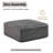 Acuna Corduroy Upholstered Ottoman-593684460