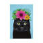 Frida Kahlo Cat - Wrapped Canvas Print-744443909-739279832