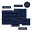 Ensemble de 20 serviettes en coton Delara-1199184623