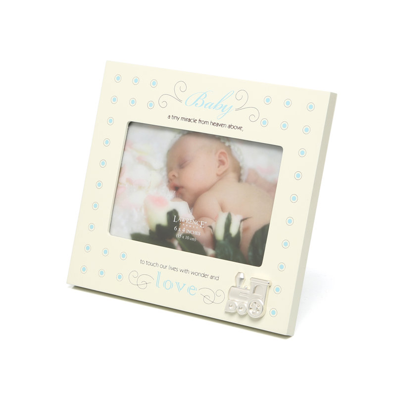 Jeff Cream Wood Embossed Picture Frame