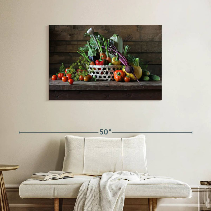 Yarlin Disintegrated Tomato, 26" H x 39" W