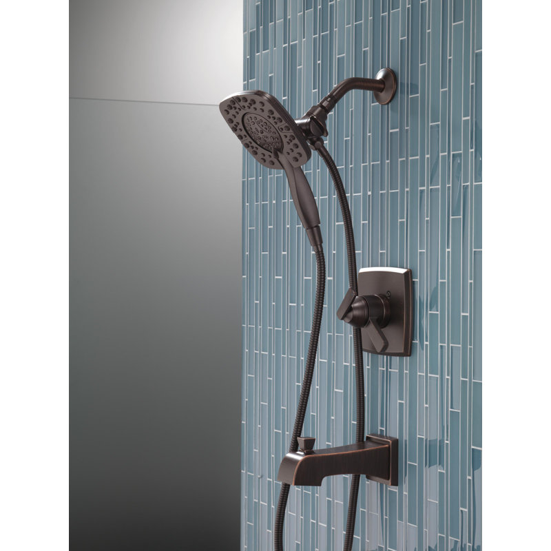 Ensemble de robinet de douche et baignoire à double fonction Ashlyn 17 Series, ensemble de garniture de poignée de douche In2ition