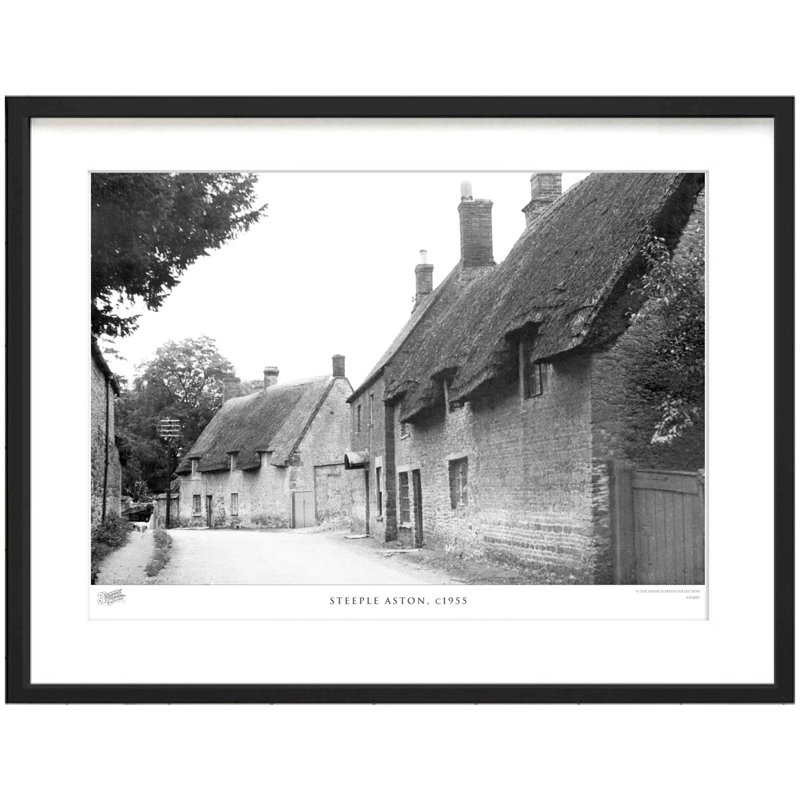 Steeple Aston, C1955 by Francis Frith - Single Picture Frame Print, 60cm H x 80cm W x 2.3cm D