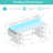 Iron Computer Desk with Built-In Electrical Outlet-1574808649