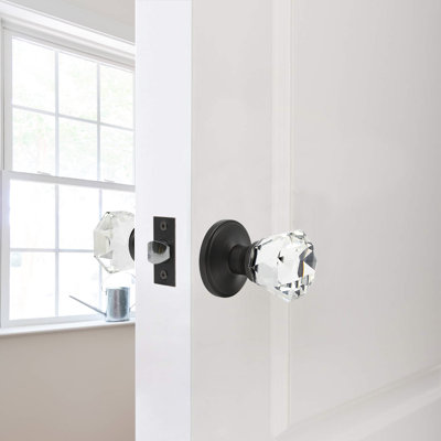 2.04'' Diameter Passage (Hall & Closet) Oil Rubbed Bronze Round Knob