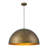 Kyrek 1-Light Iron Dome Pendant -2138757234-2139076445