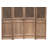 DYAG East 103.2 in. x 100.3 in. 4 Panel Folding / Bi-Fold Screen Door
