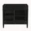 Meuble-lavabo de 36 po sans lavabo supérieur, armoire de rangement moderne avec 2 tiroirs et un tiroir rabattable, structure en bois massif-111831724-111831726