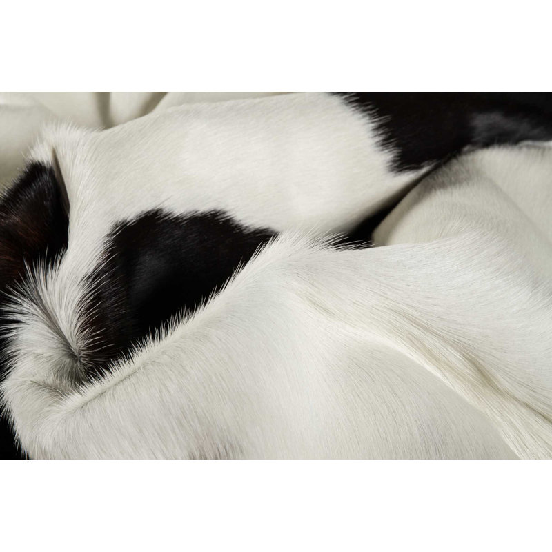 Tapis vache area black Shorehamby