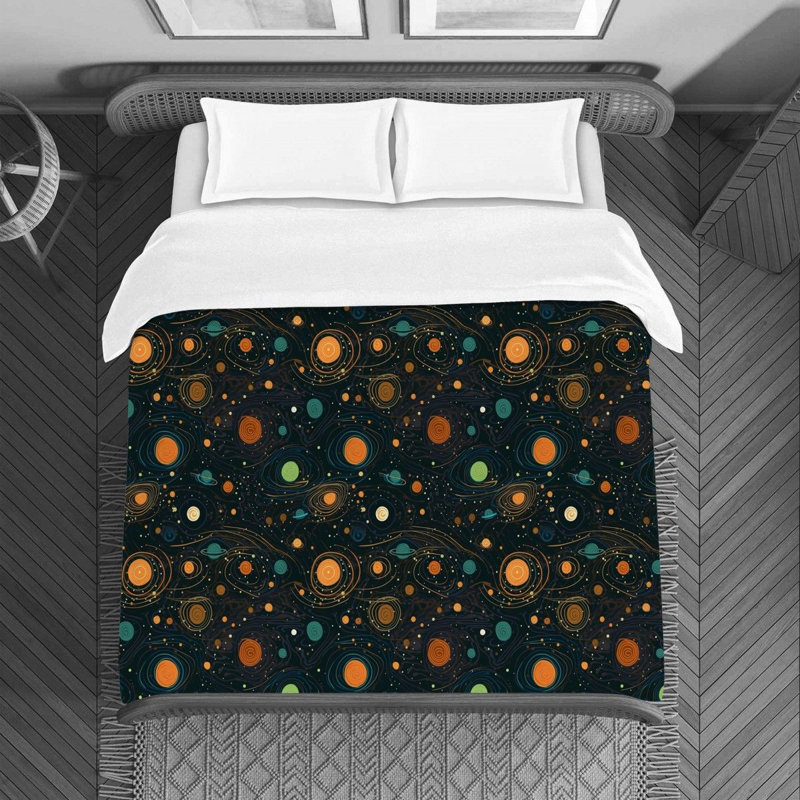 Machine Printed Duvet Cover, Twin Duvet Cover