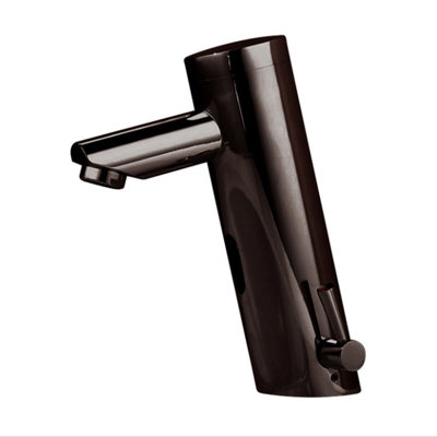 Bronze Platinum Thermostatic Commercial Automatic Motion Sensor Faucet Solid Brass Construction in Light Oil Rubbed Bronze Finish