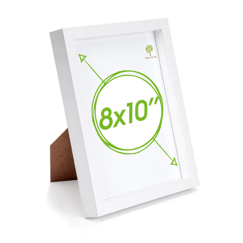 Shadow Box Picture Frame, White, 27.5cm H x 22.5cm W x 3.5cm D