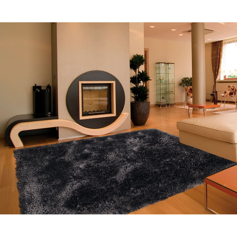 Chewning Solid Colour Hand Tufted Area Rug
