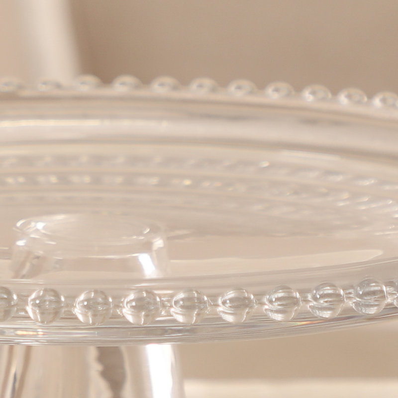 Beaded Edge Cake Stand