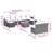 Vidaxl Garden Sofa Set