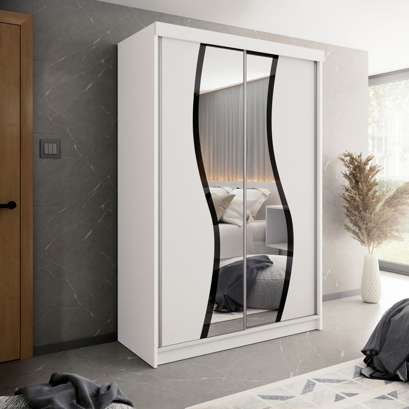Chappelka 2 Door Wardrobe, White