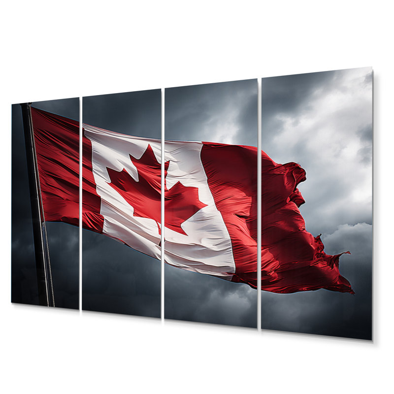Elvin - Canada Metal Wall Art Set