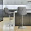 Ajai Swivel Upholstered Adjustable Height Counter Stool with Metal Frame-1817244754