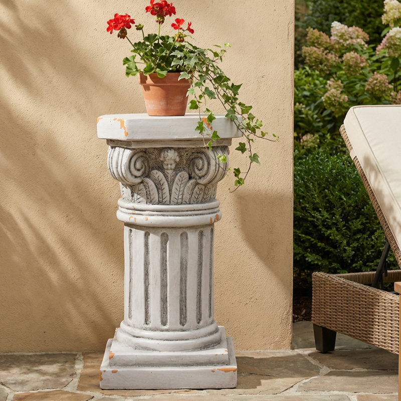 Support pour plante Roselmont, Blanc antique