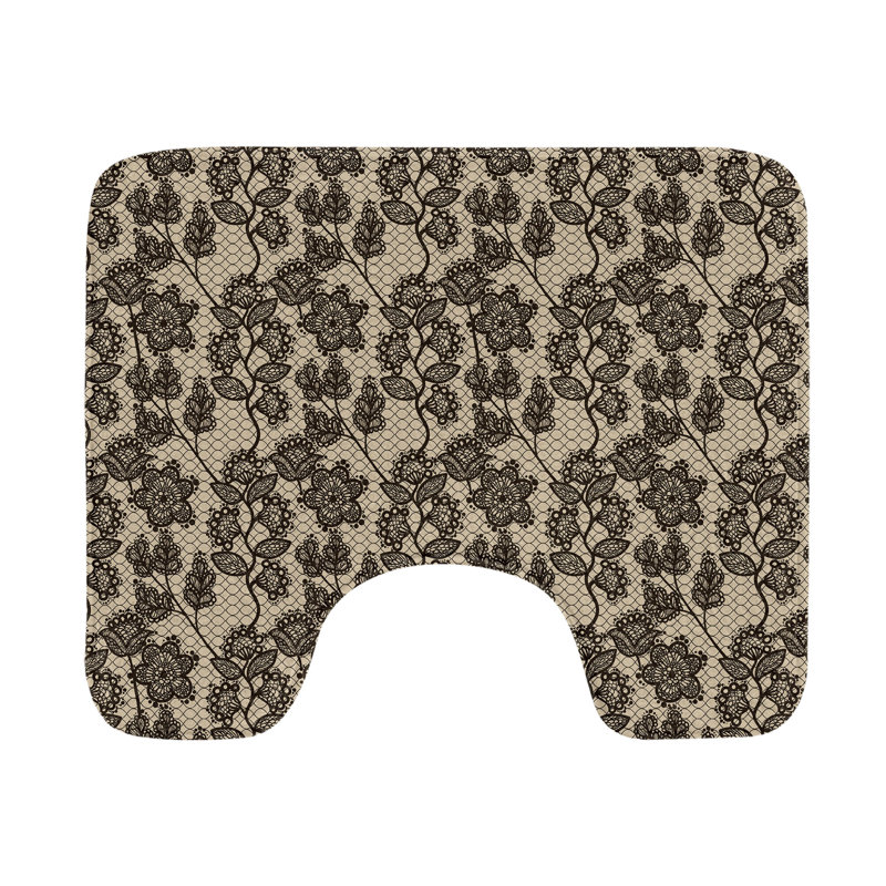 Tapis de salle de bain en U 20 po Vintage