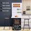 Bureau mural pliable avec tableau noir