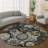 Premium Machine Washable Mayfield AMF2206 geometric Rug-1647249511-1647249509