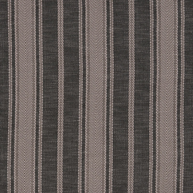 Tissu à rayures Zina, Gris anthracite