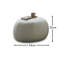 54cm Wide Round Footstool Ottoman