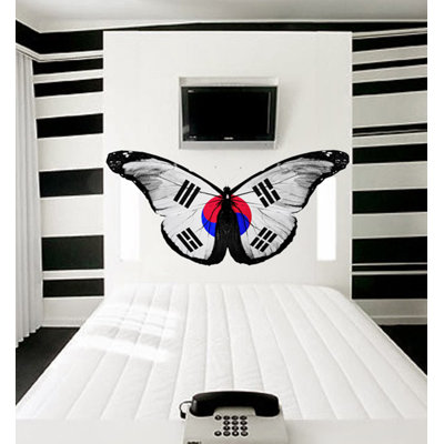Adhésif décoratif papillon