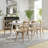 18'' H Solid Wood Stacking Side Chair