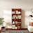 Modern simple multi-functional open bookcase-107356455