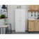 Garde-manger Varese, double porte, cinq tablettes