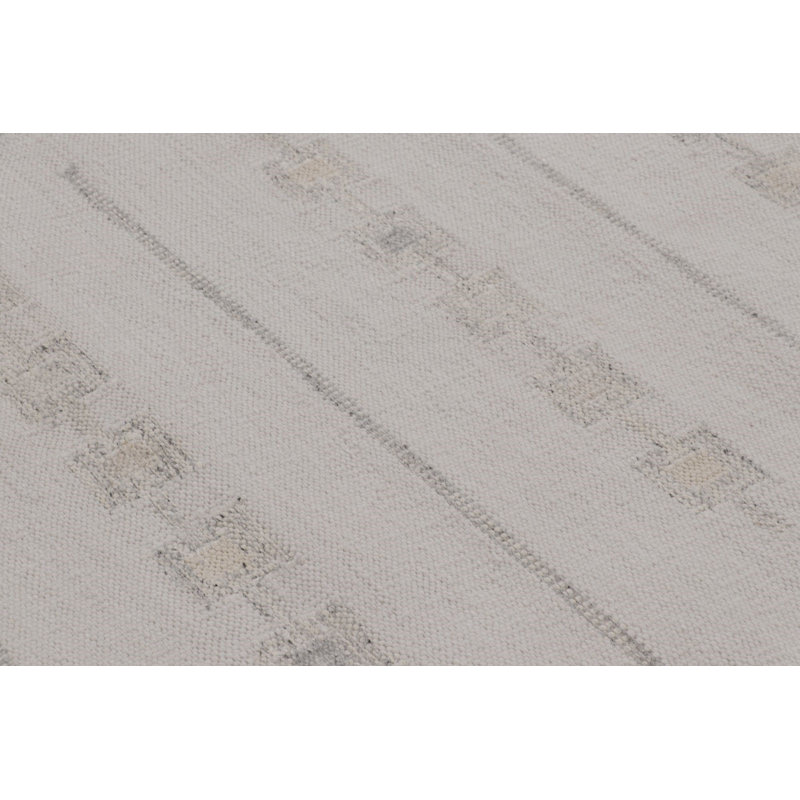Scandinavin Wool Geometric Area Rug, Rectangle 8' x 10'