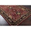Tapis oriental en laine bourgogne et noir touffeté à la main Graziani-19600837